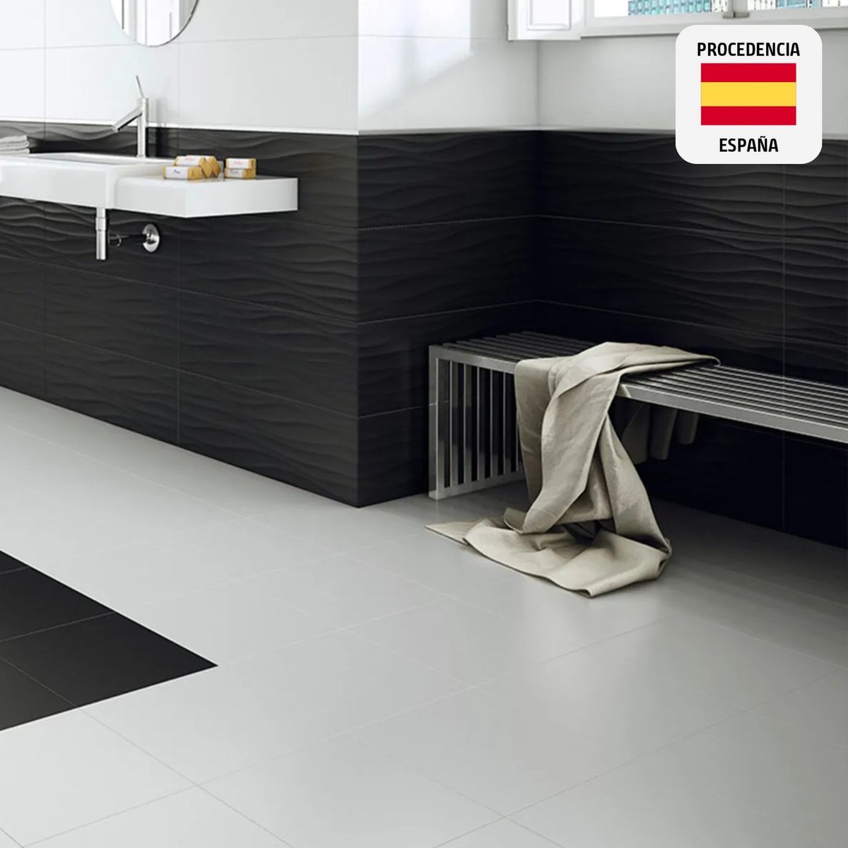 STN - Gres Porcelanico Blanco Liso 33.3x33.3cm 1.45m2