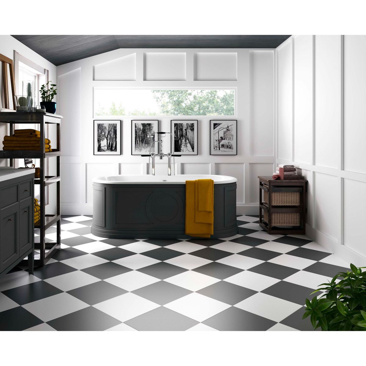 STN - Gres Porcelanico Negro Liso 33.3x33.3cm 1.45m2