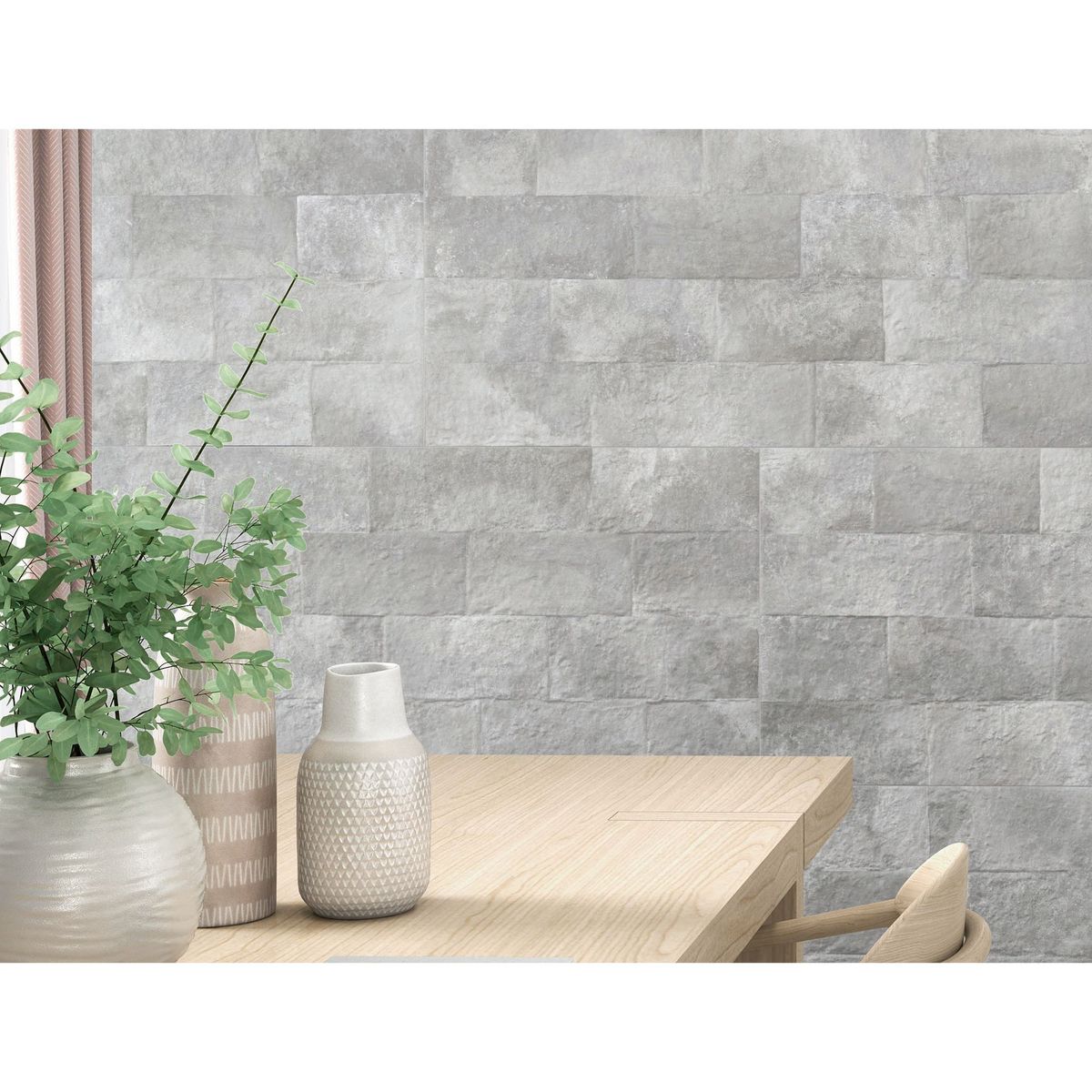 STN - Porcelanato Mix Cementicio 60x120cm 1.43m2