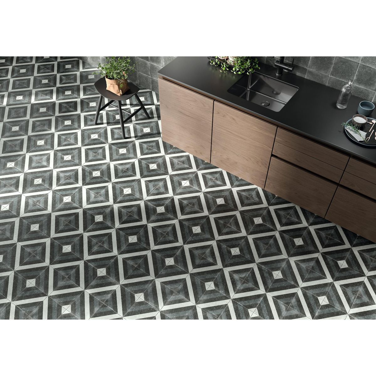 STN - Porcelanato Mix Decorado 20x20cm 1.08m2