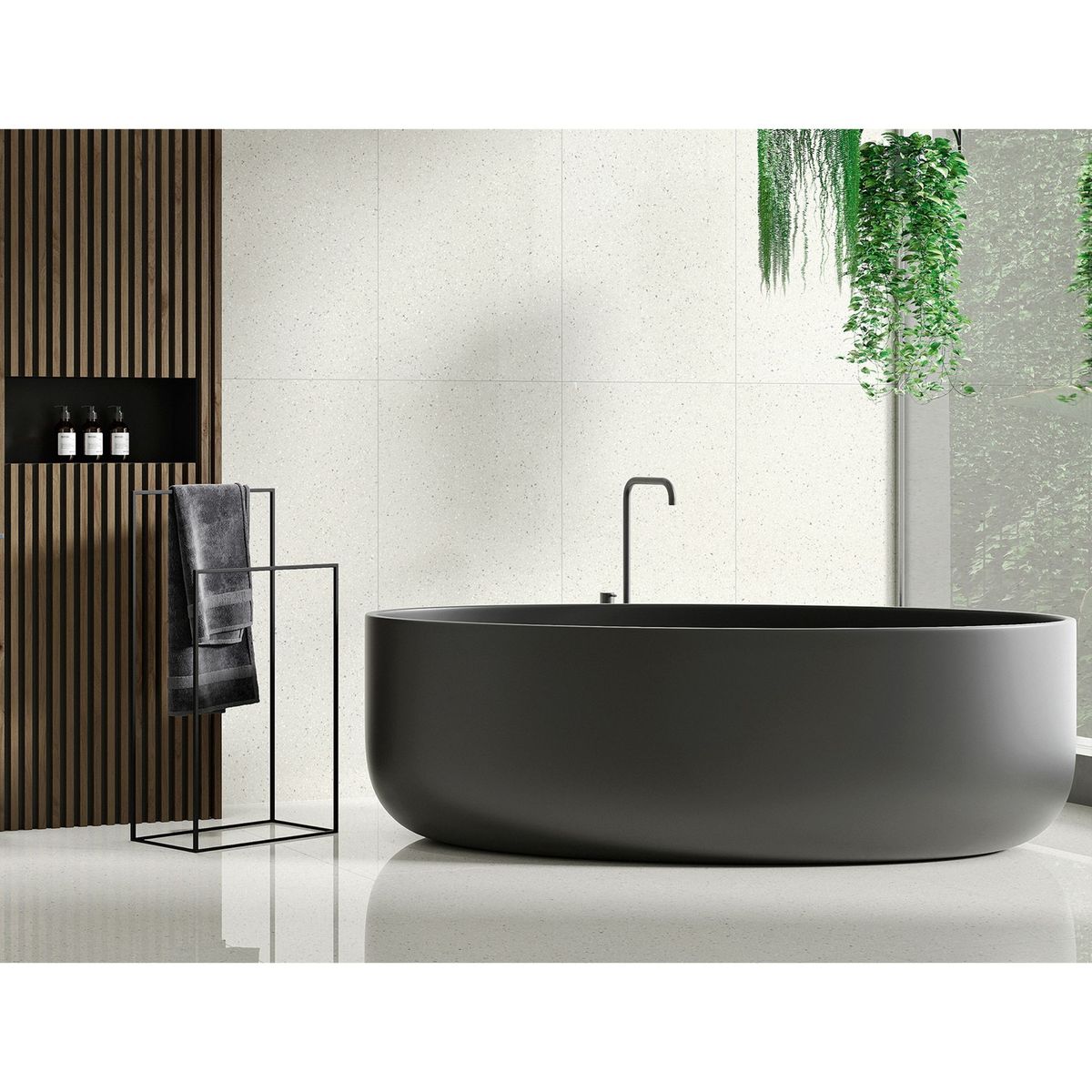 STN - Porcelanato Blanco 60x120 Decoradas Alto brillo 1.4 m2