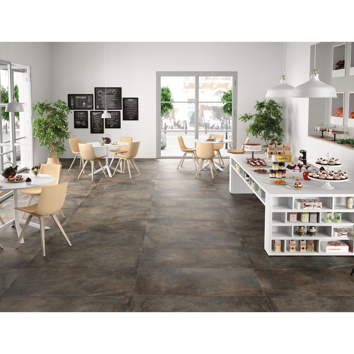 STN - Porcelanato Mix Cementicio 60x120cm 1.43m2