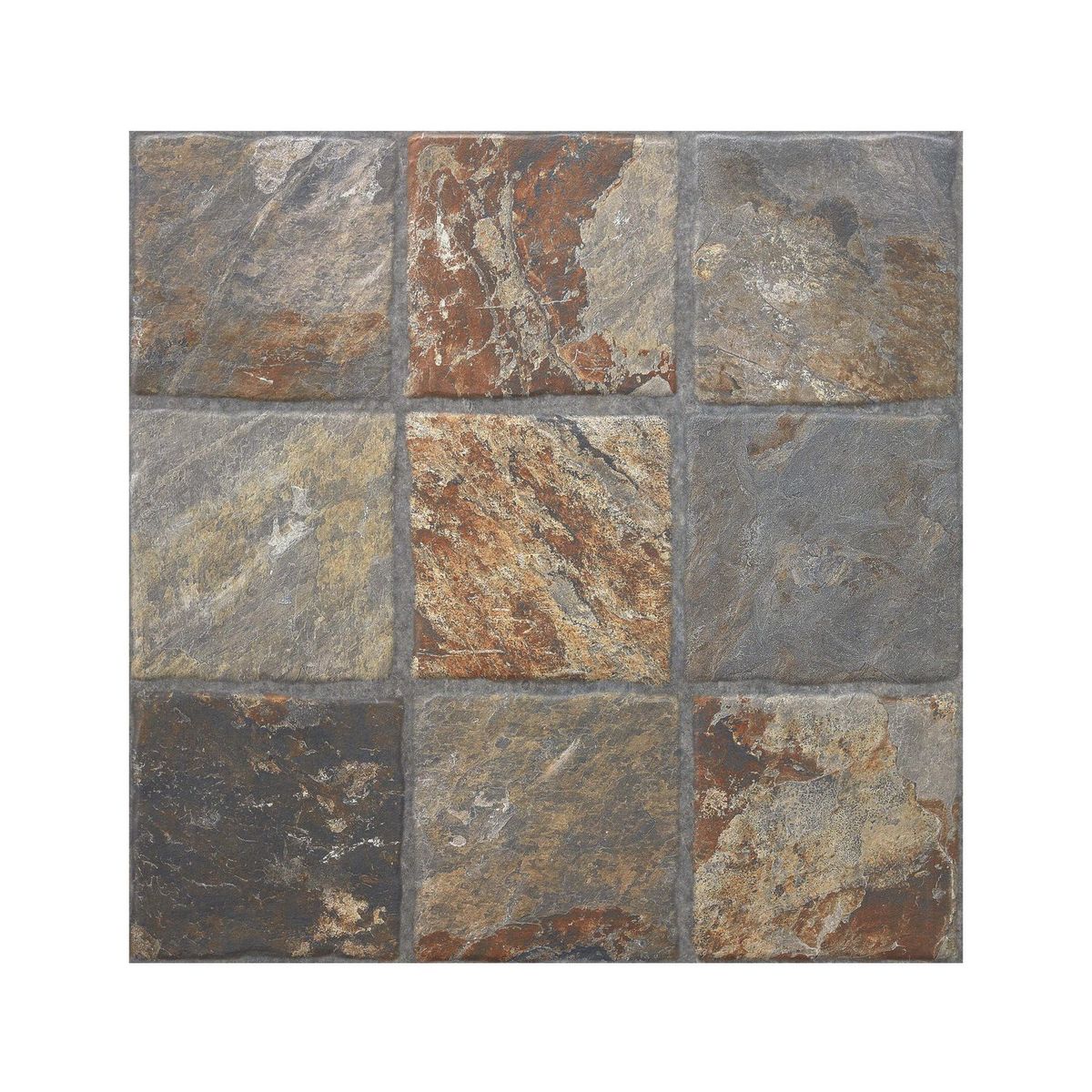 STN - Porcelanato Mixslate Natural 60x60cm 0.71m2