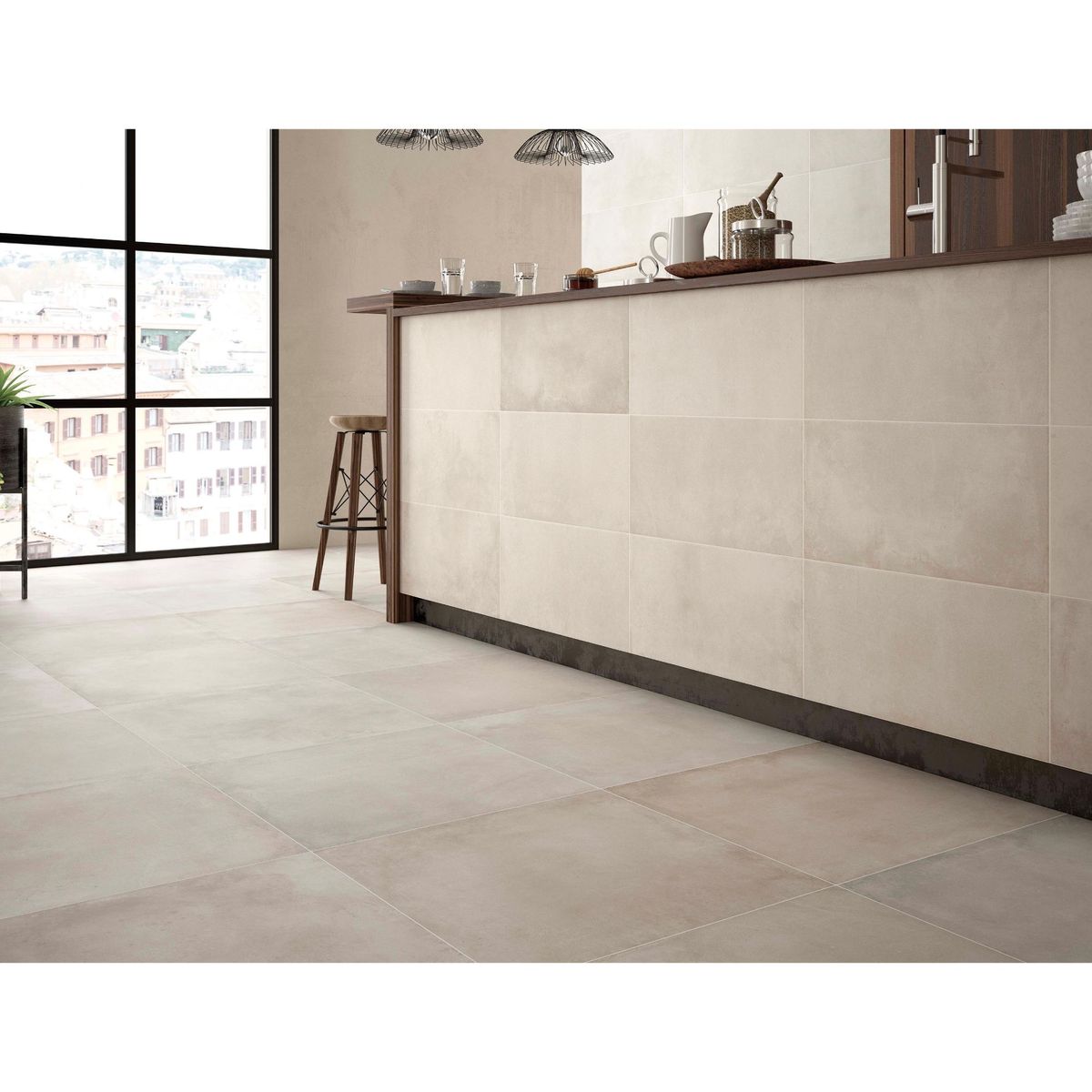 STN - Porcelanato Otro 60x60 Cementicias Mate 1.41 m2