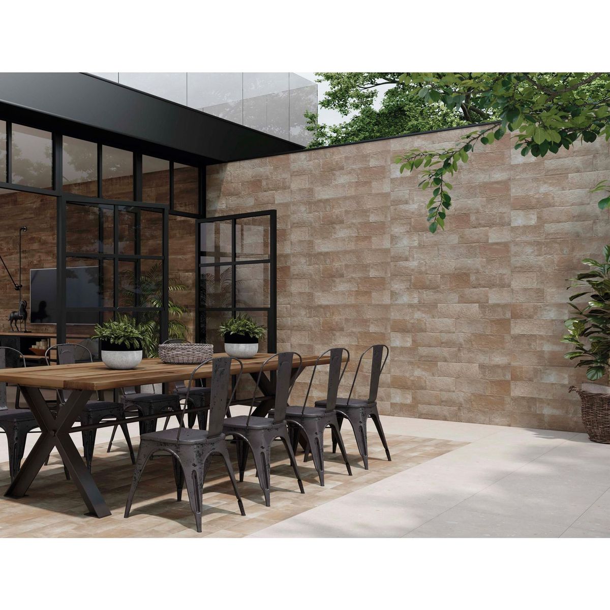 STN - Porcelanato Mix Rustico 60x120cm 1.42m2