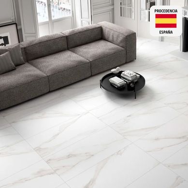 Porcelanato Blanco Marmol 60x120cm 1.42m2