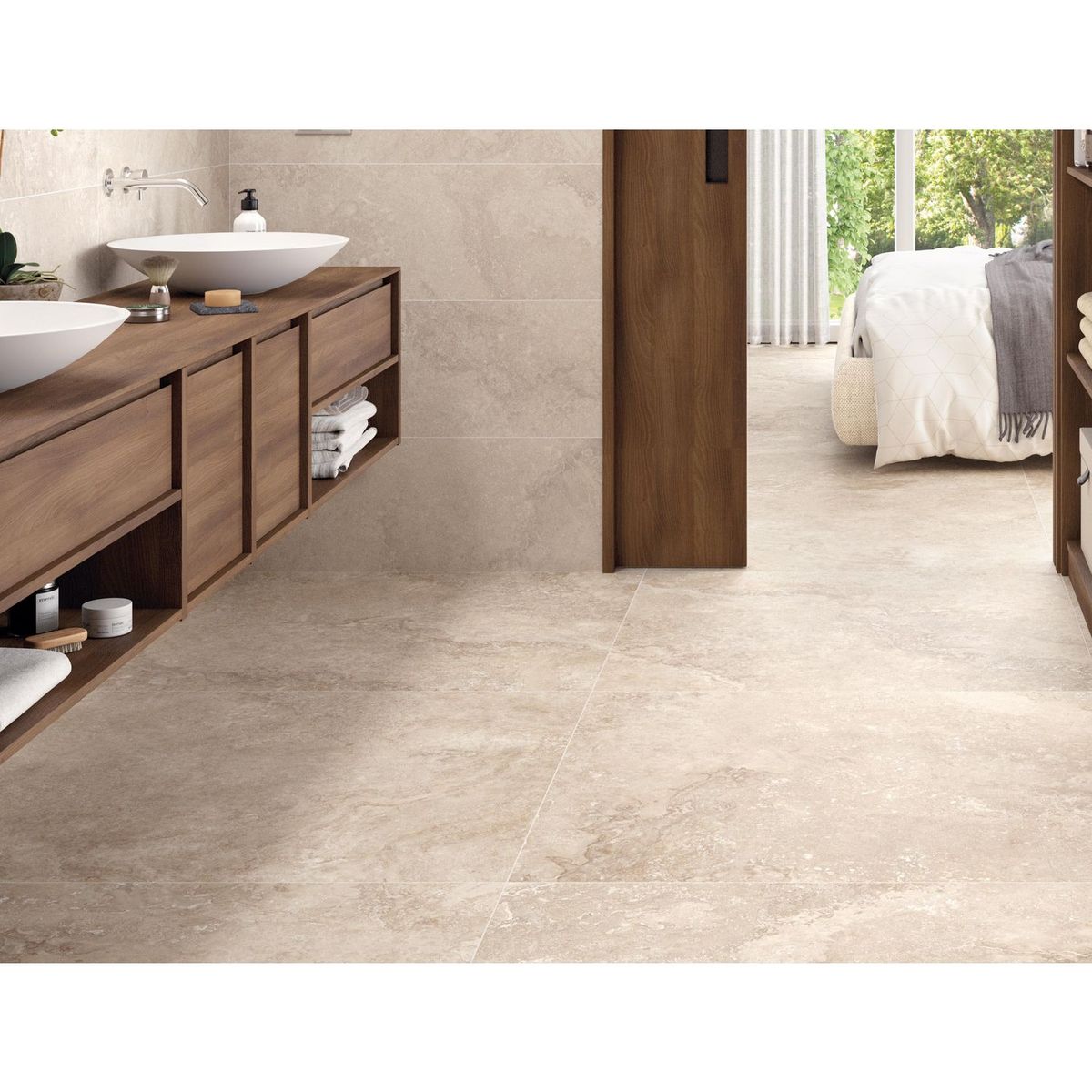 STN - Porcelanato Beige Cementicio 100x100cm 1.98m2