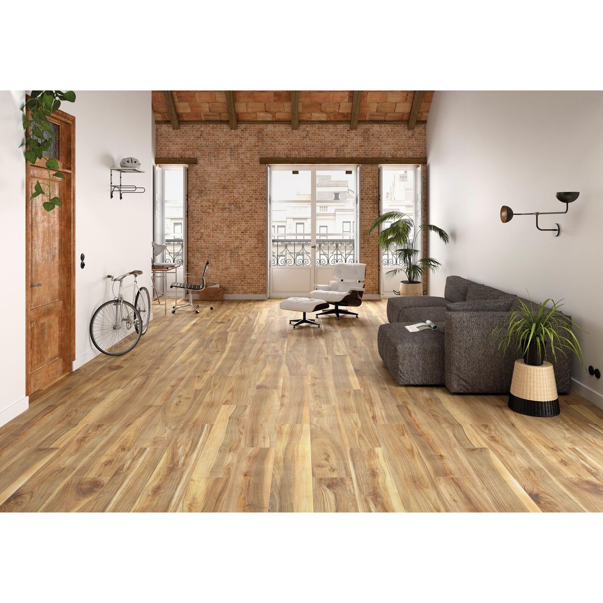 STN - Porcelanato Otro 30x150 cm Maderadas Mate 1.34 m2