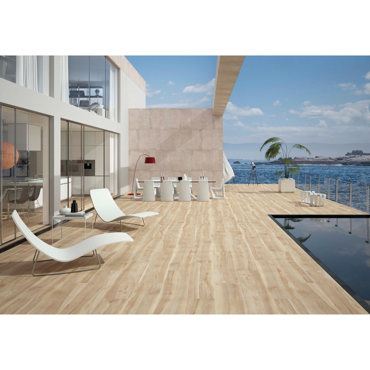STN - Porcelanato Otro 30x150 cm Maderadas Mate 1.34 m2