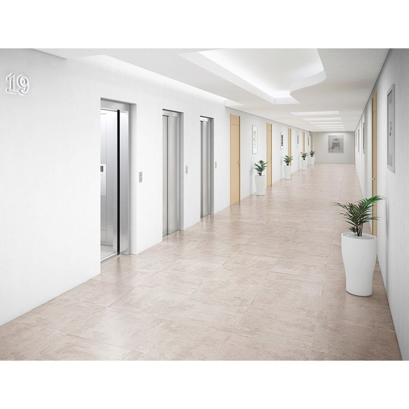 STN - Porcelanato Beige Cementicio 60X60cm 1.44m2 Space Beige
