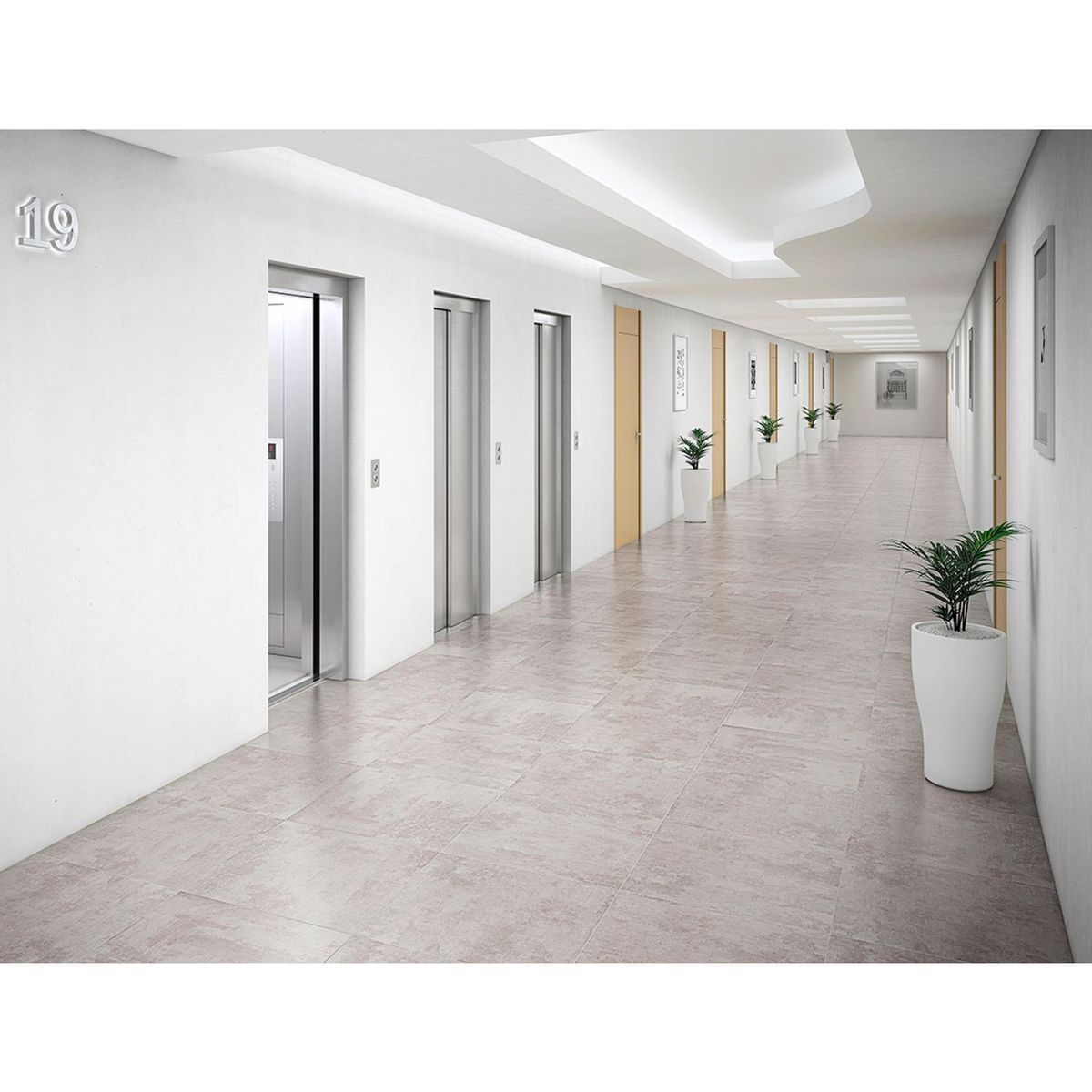 STN - Porcelanato Gris Cementicio 60x60cm 1.44m2