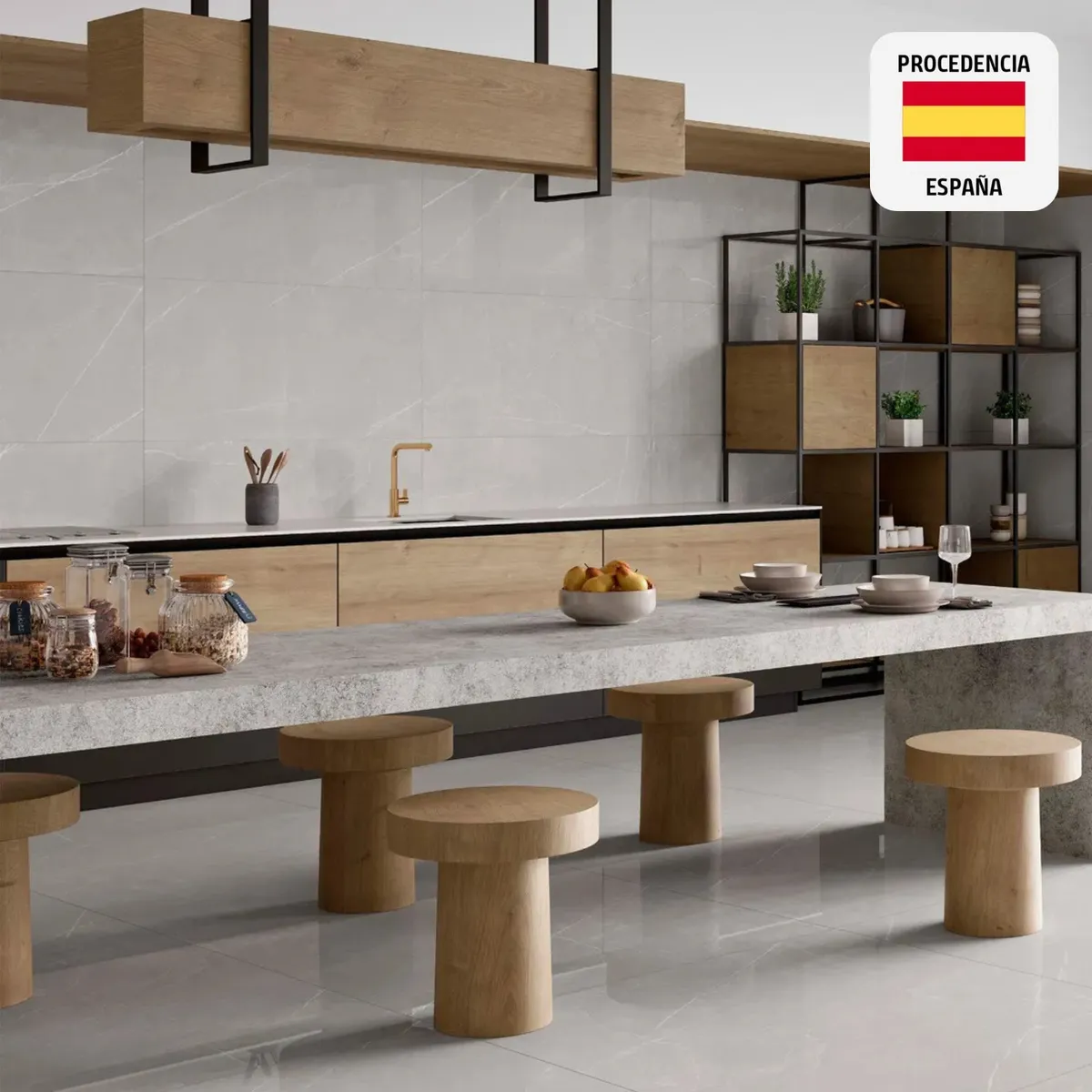 STN - Porcelanato Mix Cementicio 60x120cm 1.42m2