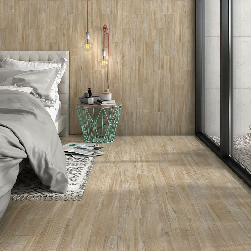 HALCON - Porcelanato Beige Maderado 23.3x120cm 1.68m2