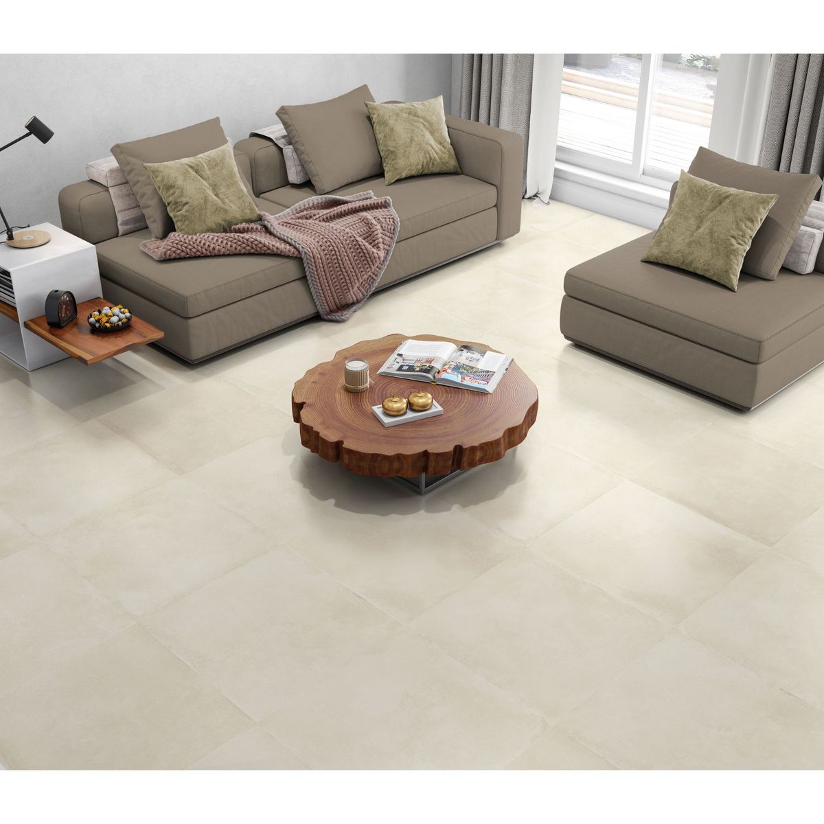 HALCON - Porcelanato Mix Cementicio 75x75cm 1.11m2