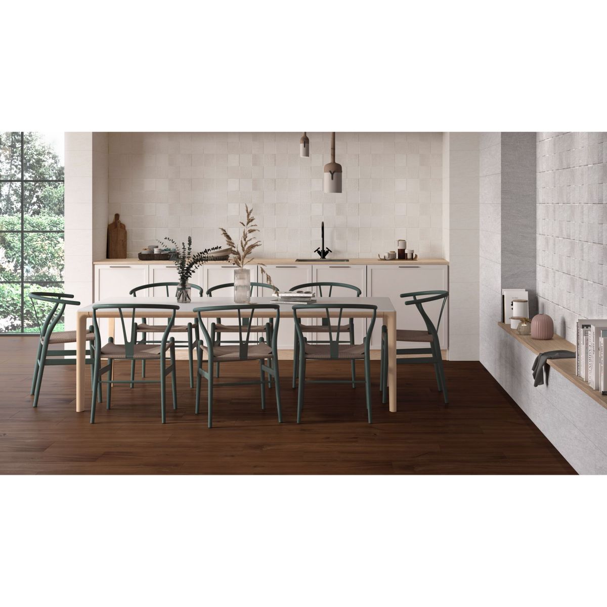 HALCON - Porcelanato Mix Maderado 22.5x119.5cm 1.61m2