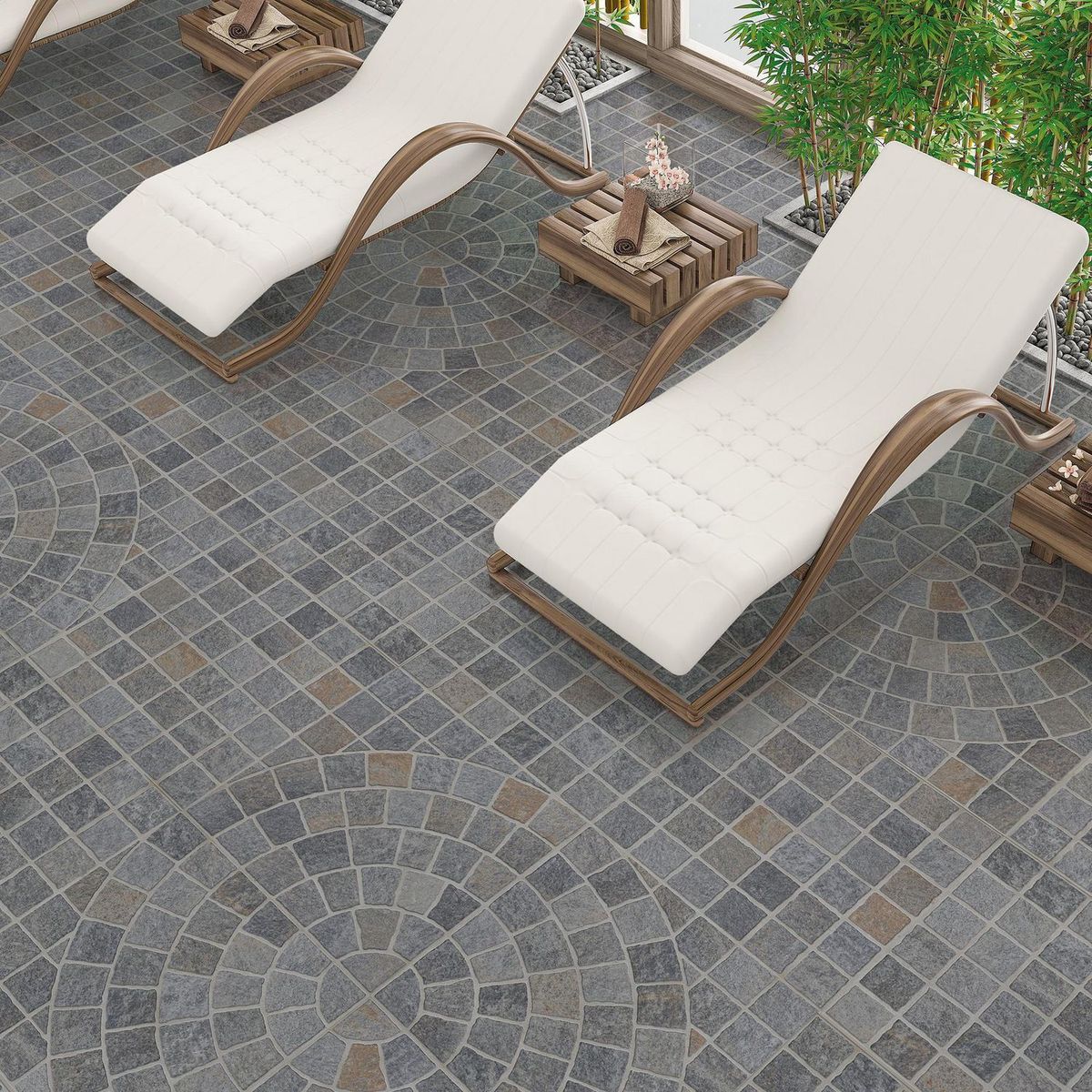 HALCON - Porcelanato Tever Anti Gris 60x60cm 1.44m2