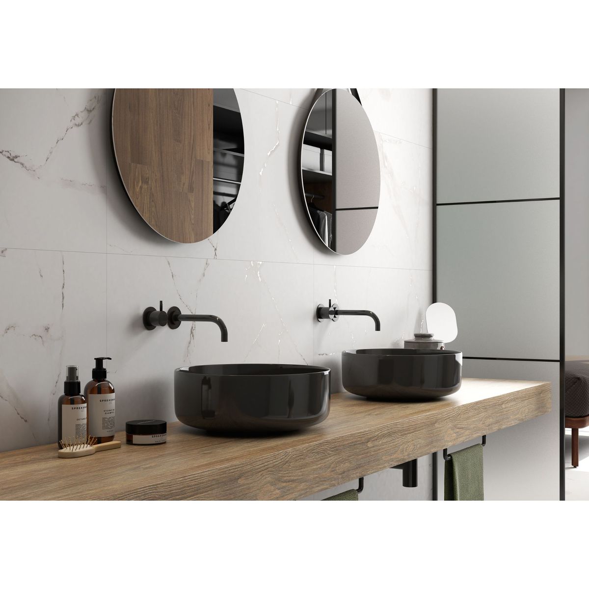 HALCON - Porcelanato Blanco Marmol 60x120cm 1.44m2