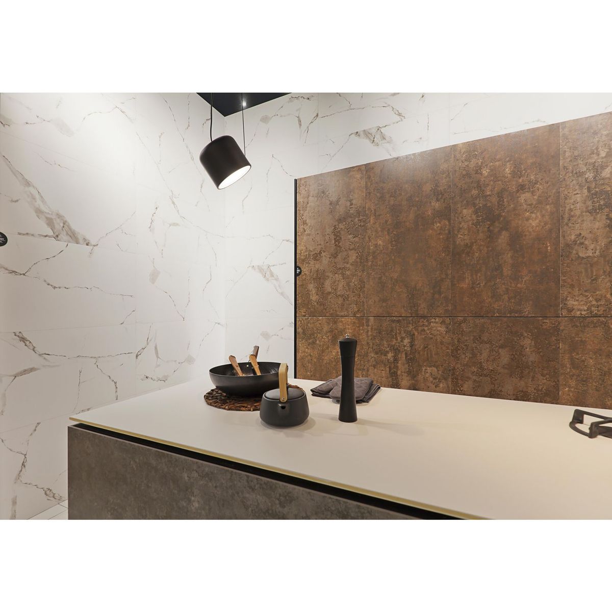 HALCON - Porcelanato Blanco Marmol 60x120cm 1.44m2