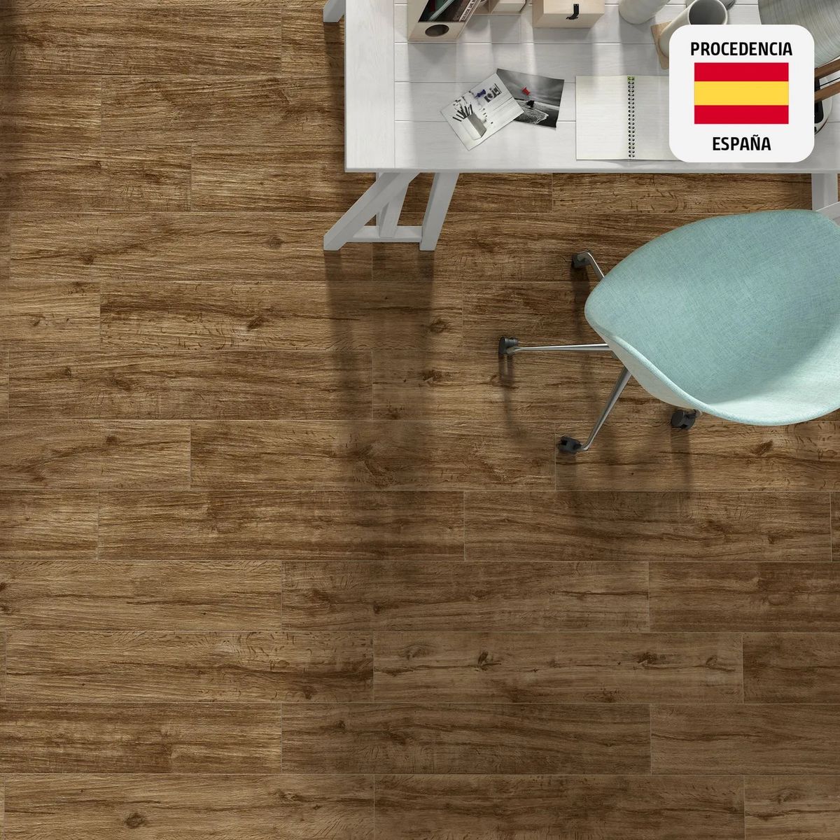 HALCON - Porcelanato Marrón Maderado 23x120cm 1.68m2