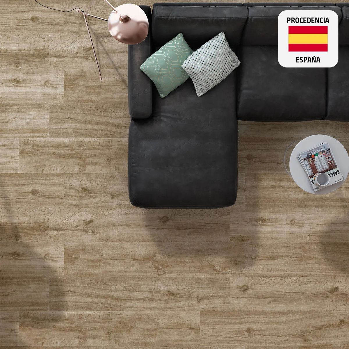 HALCON - Porcelanato Marrón Maderado 23x120cm 1.68m2