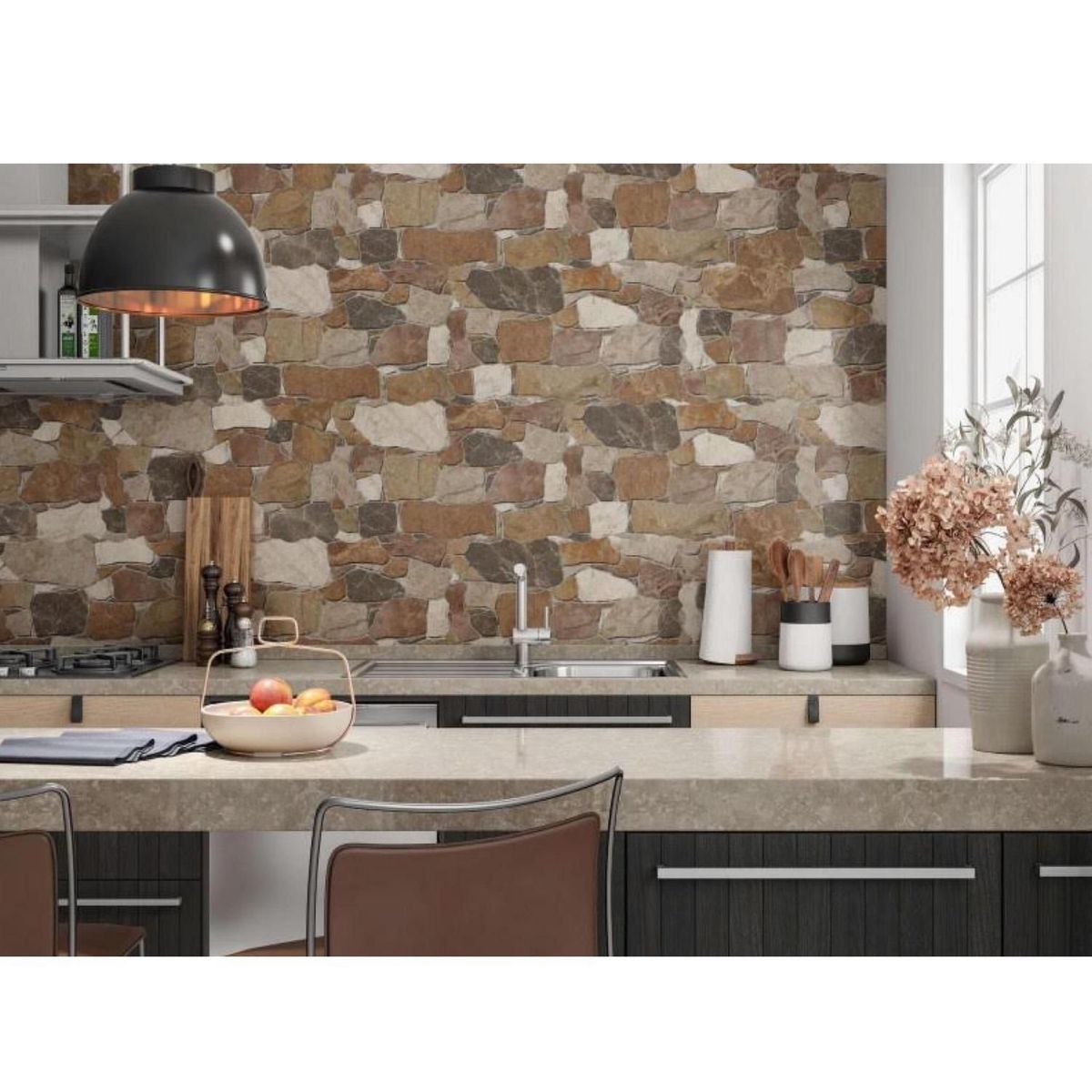 HALCON - Cerámica Time Teja 33x55cm 1.63m2 para muro