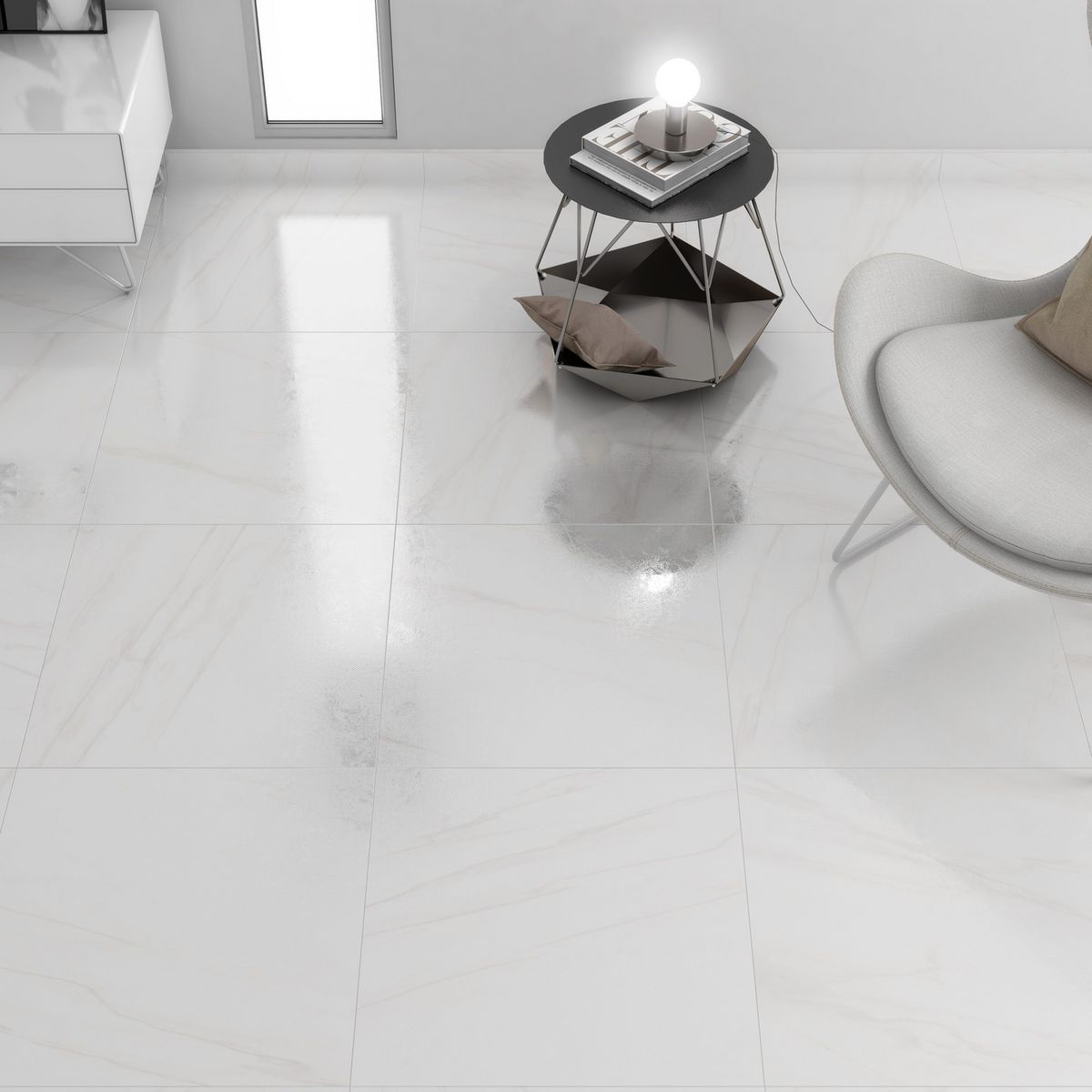 PAMESA - Porcelanato Mix Marmol 60.8x60.8cm 1.44m2