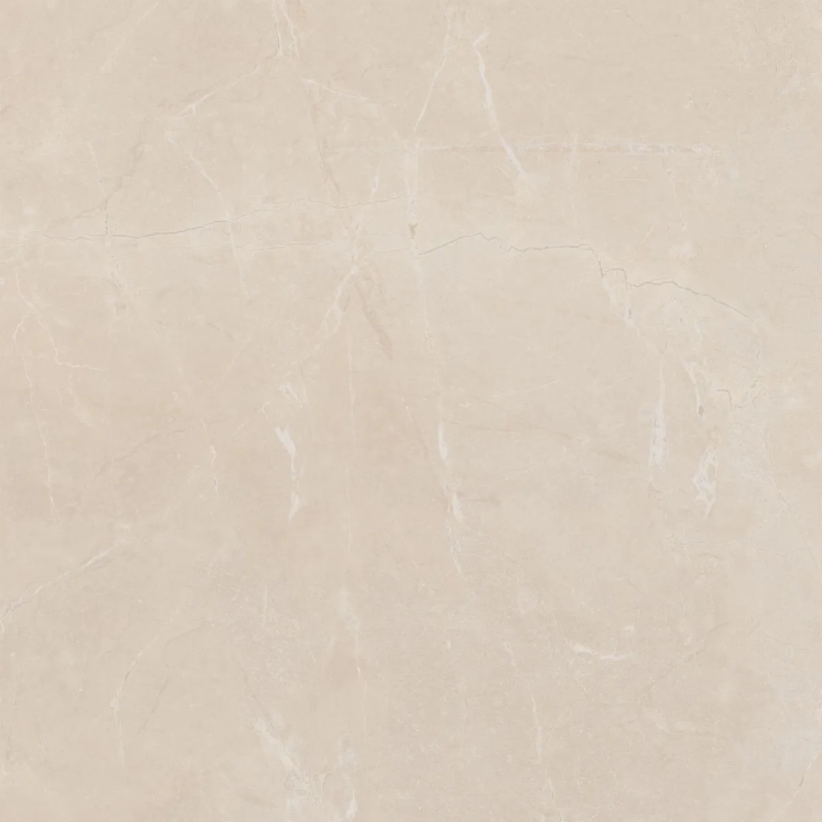 PAMESA - Porcelanato Beige 90x90cm 1.62m2 Marmolado Brillante Aurea Crema