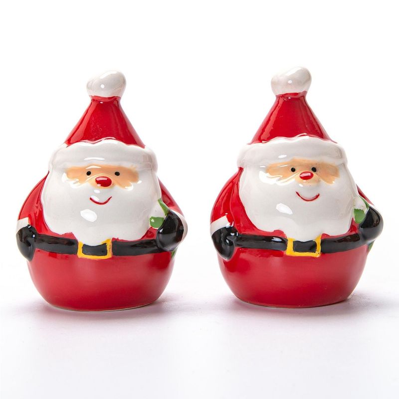 DEAR SANTA - Salero y Pimentero Santa Rojo