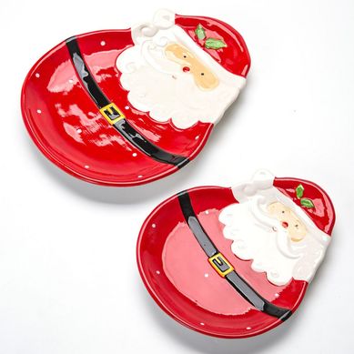 Plato Santa Rojo 18cm