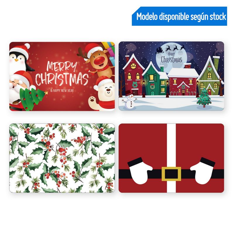 DEAR SANTA - Individual Navidad Impreso Surtido