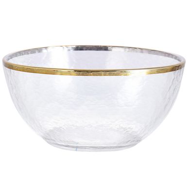 Bowl de Vidrio Gold Ring 20cm 1400ml