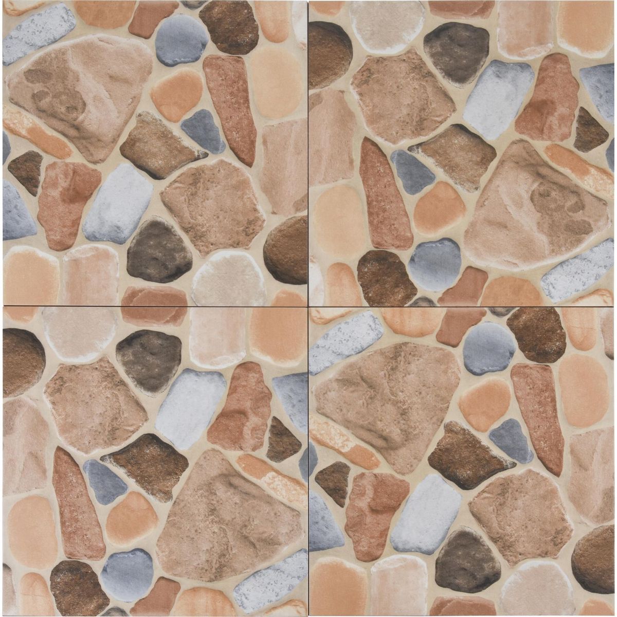 INCEFRA - Cerámica Beige 57x57 Rústicas Mate 2.6 m2