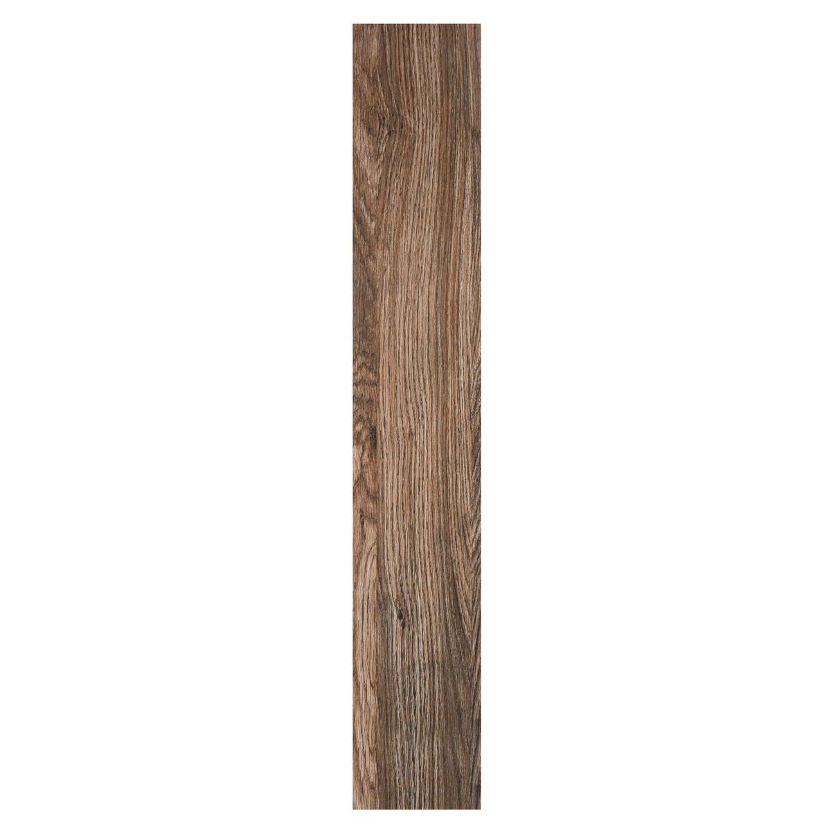 HOLZTEK - Porcelanato Marrón 15x90cm 1.08m2 Maderado Brillante Element