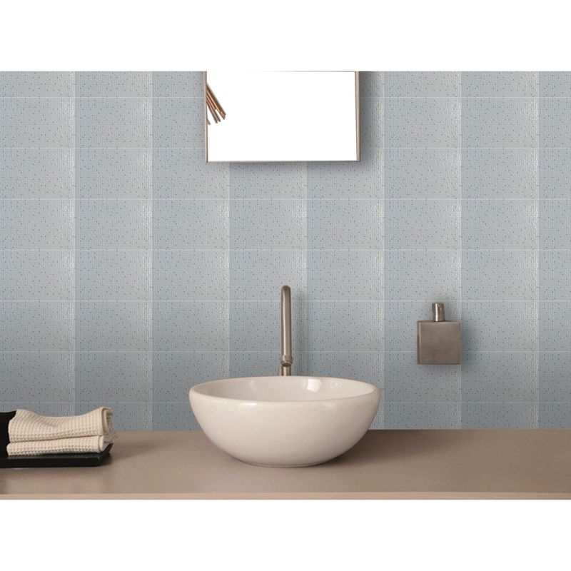 HOLZTEK - Cerámica Cuadros Blanco 25x40cm 1.5m2 para muro
