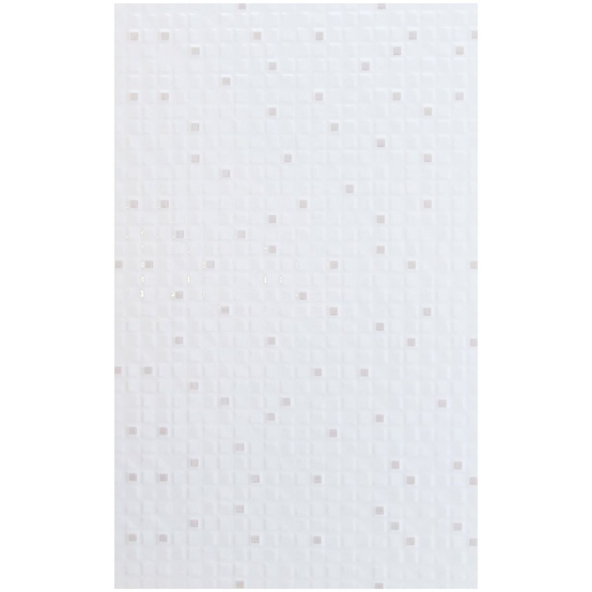 HOLZTEK - Cerámica Cuadros Blanco 25x40cm 1.5m2 para muro