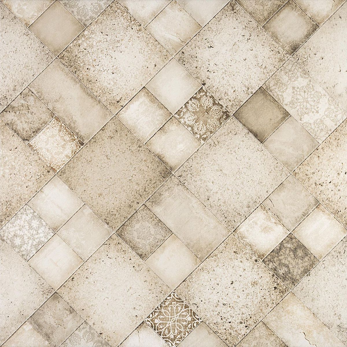 INCEFRA - Cerámico Geométrico Beige 57x57cm 2.6m2 para piso