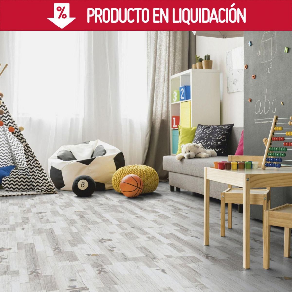 KRONOTEX - Piso Laminado Smile Niños AC4 8mm 2.13m2
