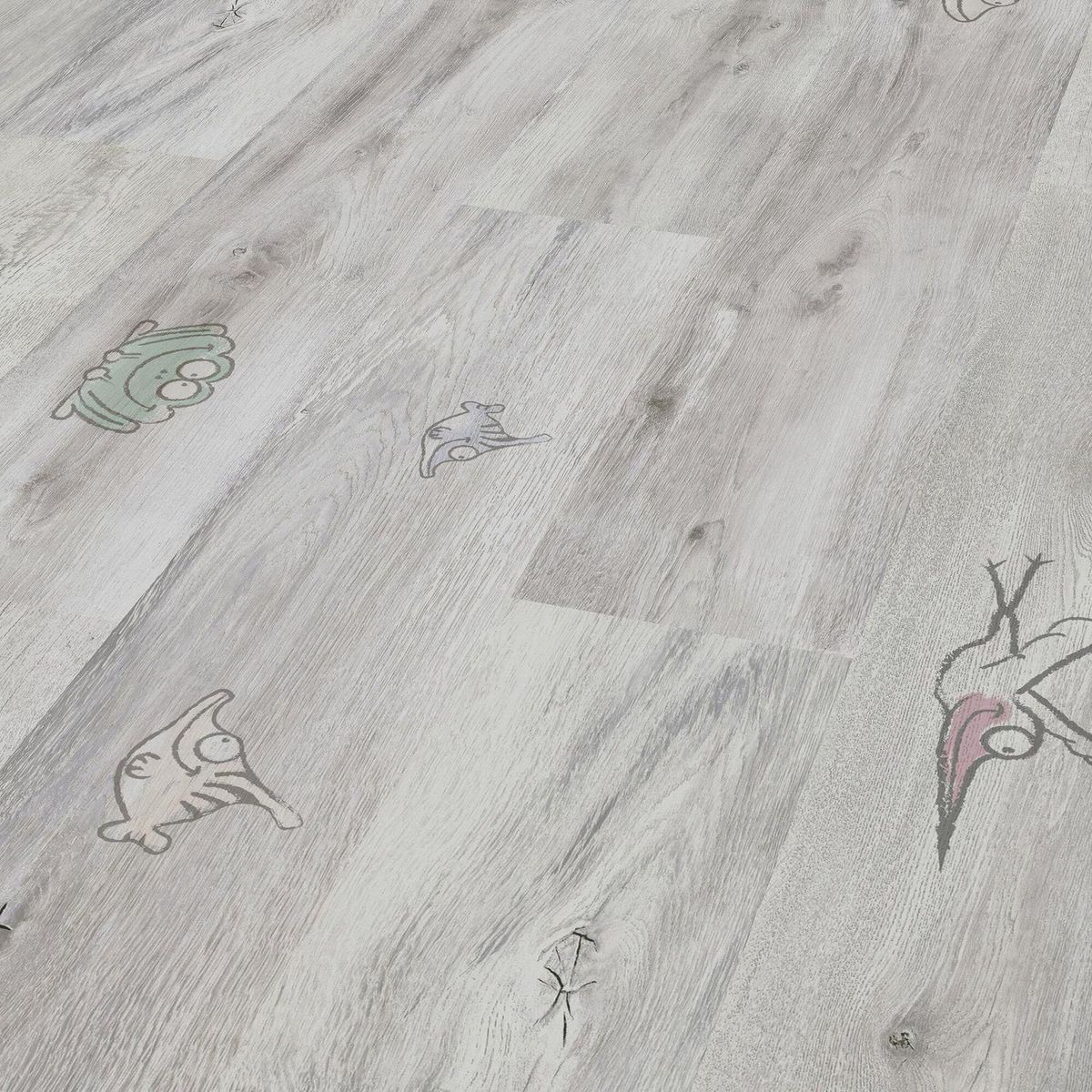 KRONOTEX - Piso Laminado Smile Niños AC4 8mm 2.13m2