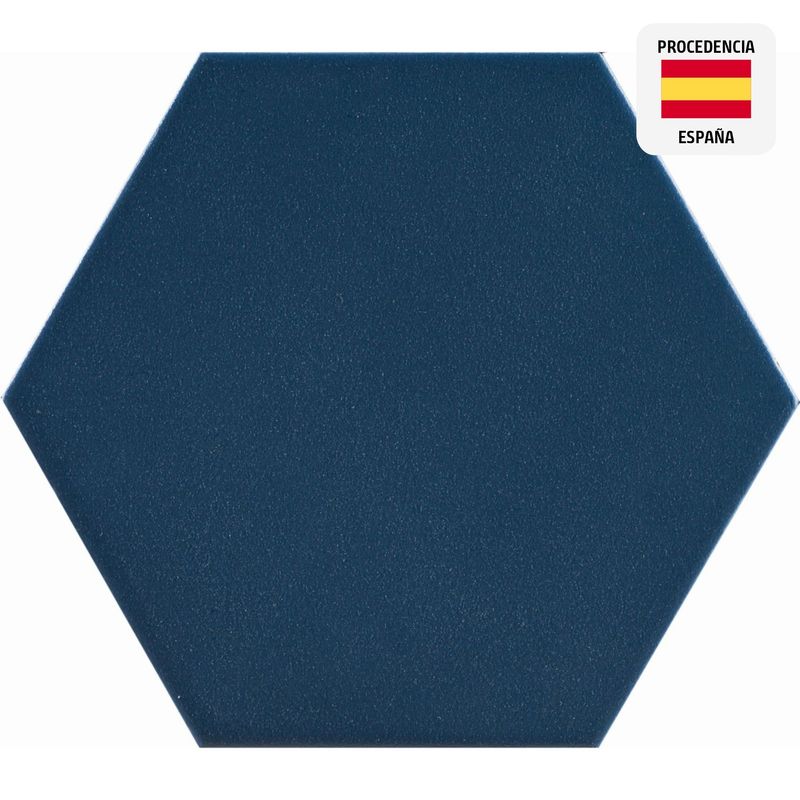 PAMESA - Porcelanato Azul Liso 19.8x22.8cm 0.84m2