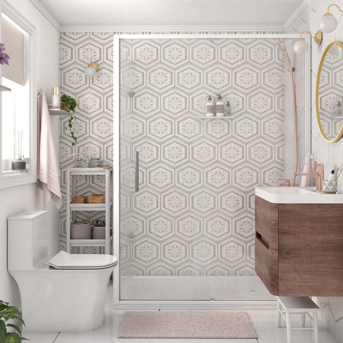 PAMESA - Porcelanato Mix Cementicio 60x120cm 1.44m2