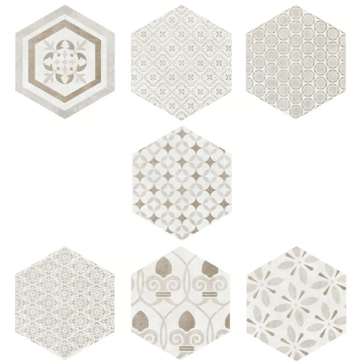 PAMESA - Porcelanato Mix Rustico 28.5x29cm 1m2