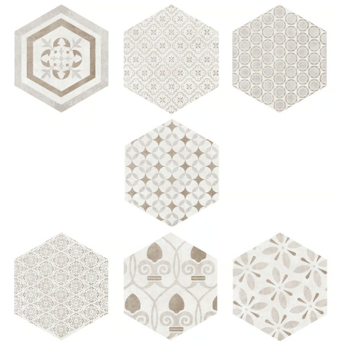 PAMESA - Porcelanato Mix Rustico 28.5x29cm 1m2