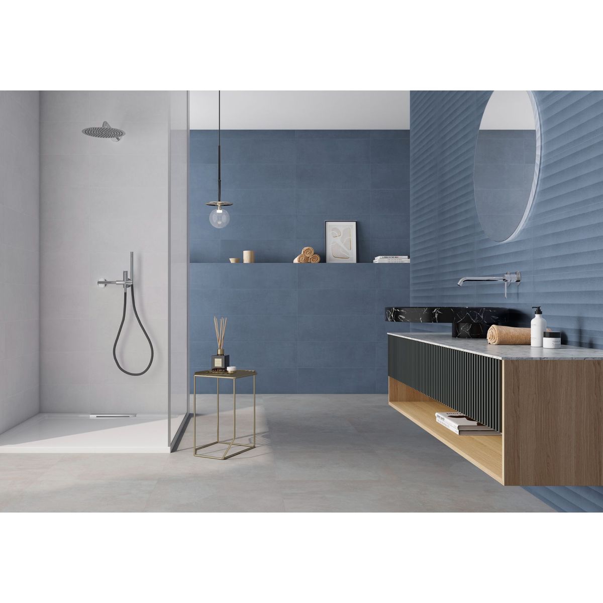 PAMESA - Cerámica Dosso Indigo 25x75cm 1.31m2 para muro