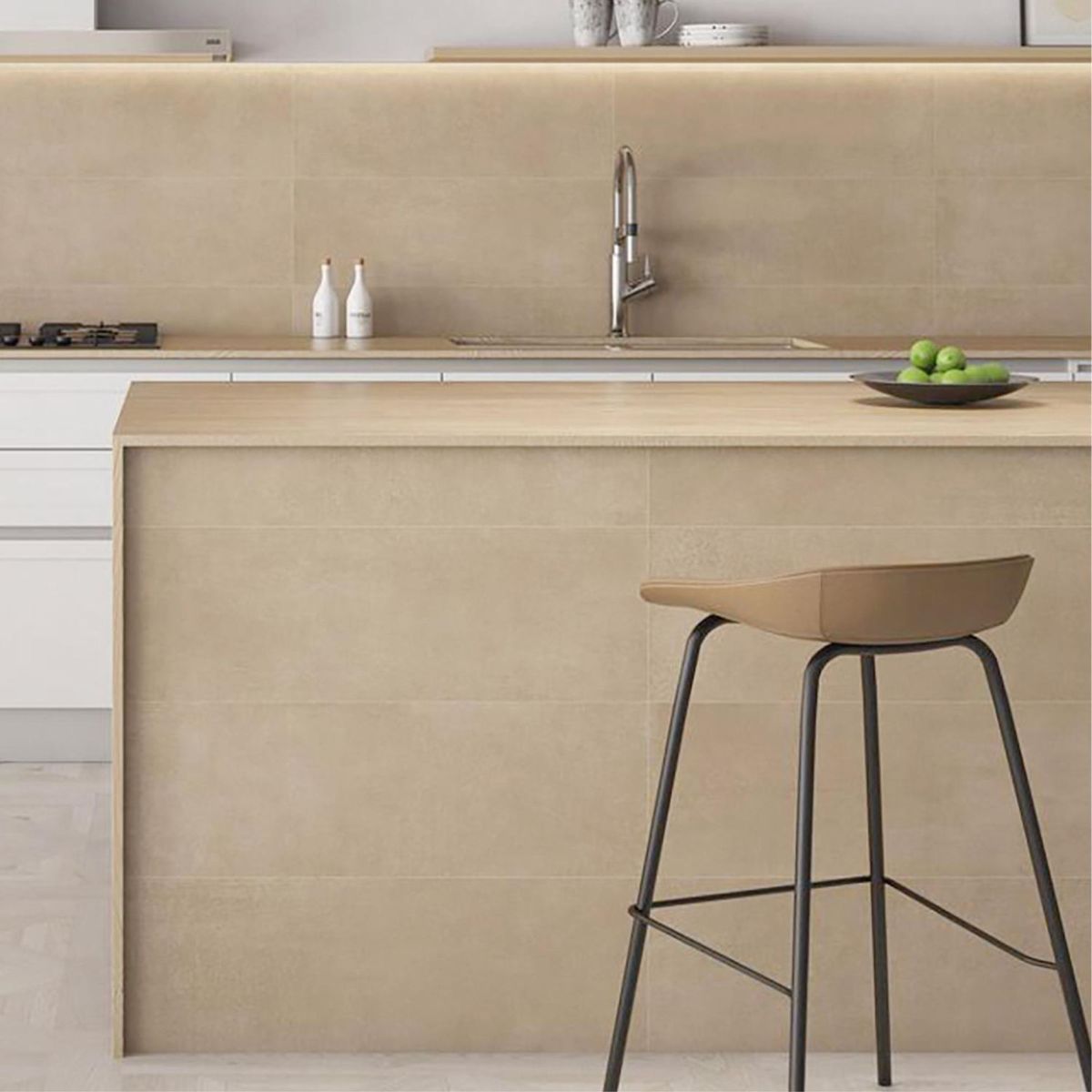 PAMESA - Cerámica Marrón Liso 90x120cm 1.31 m2 Dosso Miele