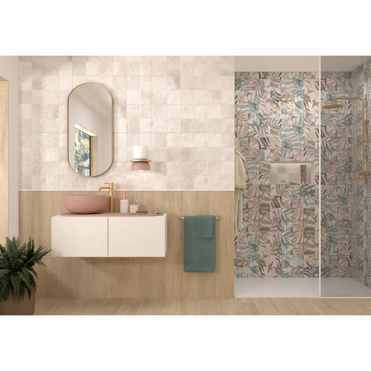 PAMESA - Cerámica Artis Beige 31.6x60cm 1.52m2 para muro