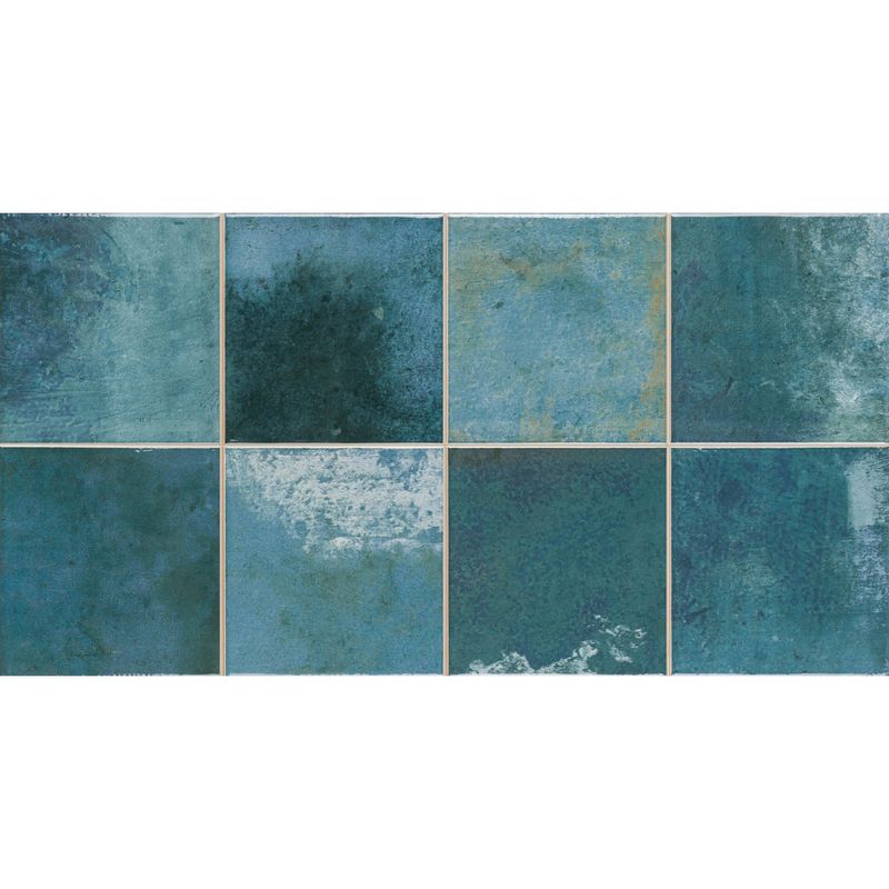 PAMESA - Cerámica Azul Decorado 33x61cm 1.52 m2 Artis