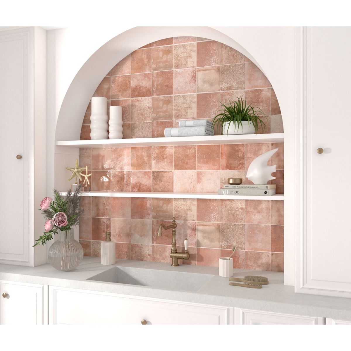 PAMESA - Cerámica Artis Coral 31.6x60cm 1.52m2 para muro