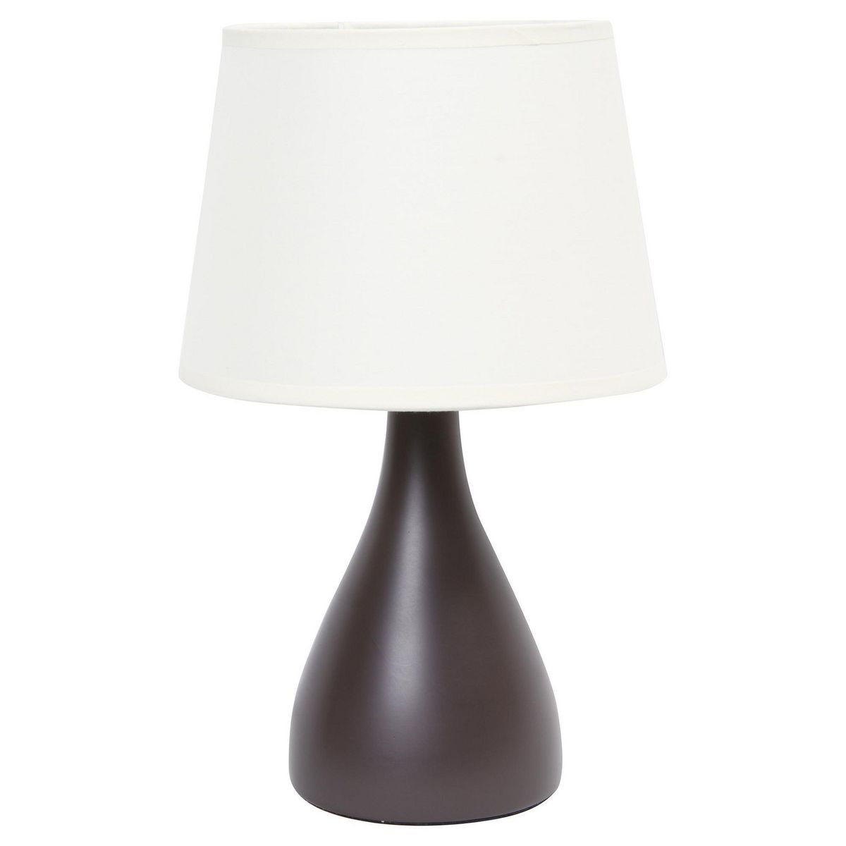 CASA BONITA - Lámpara de Mesa Laura 1L E27 Chocolate