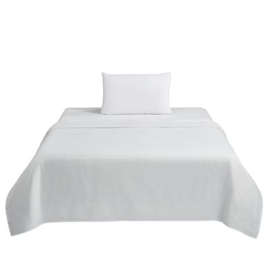 Juego de S�banas Microfibra 1 Plaza Basic Blanco
