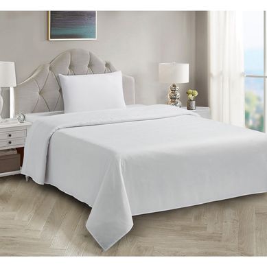 Juego de S�banas Microfibra 1.5 Plazas Basic Blanco
